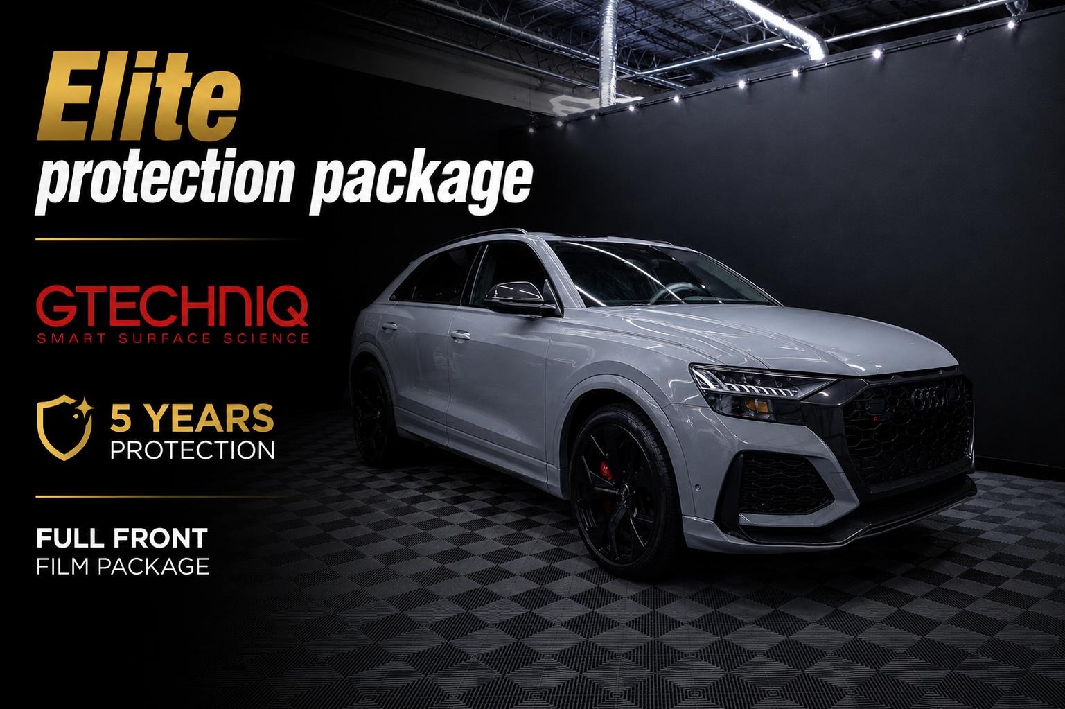 Elite protection package — PPF and 5-year ceramic on a Toyota Sequoia TRD — Yelo Autosports