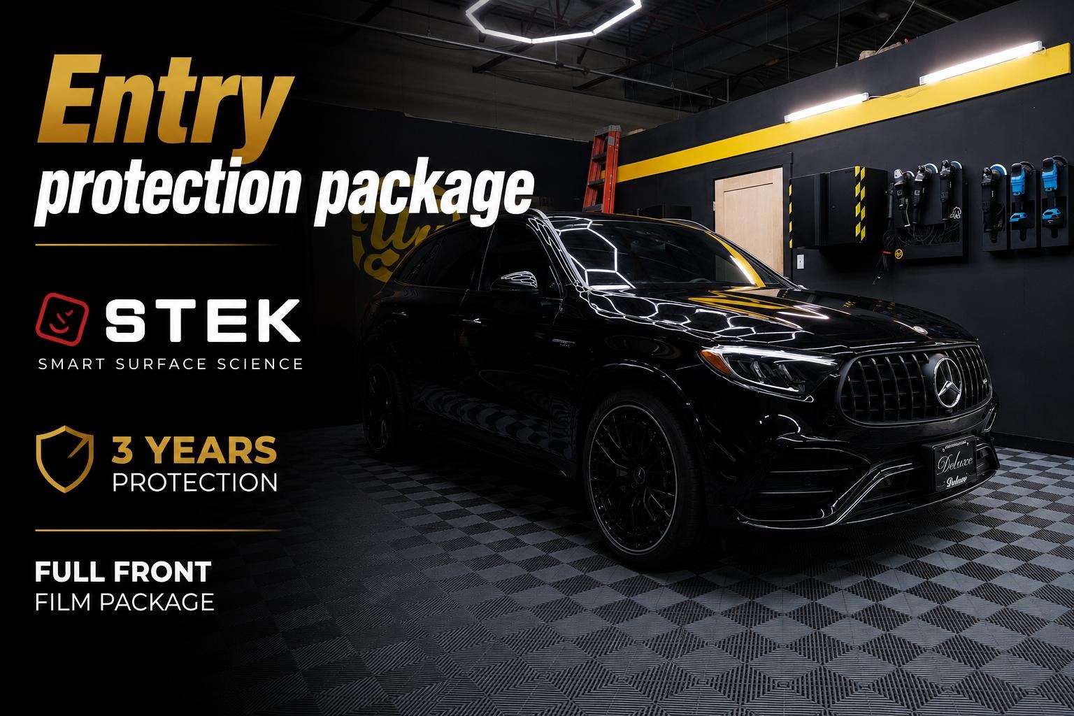 Entry protection package — PPF and ceramic install on a Silverado — Yelo Autosports