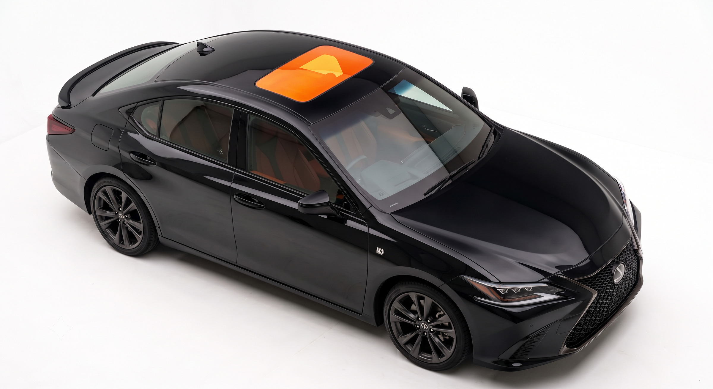 Sunroof ceramic tint on a Lexus