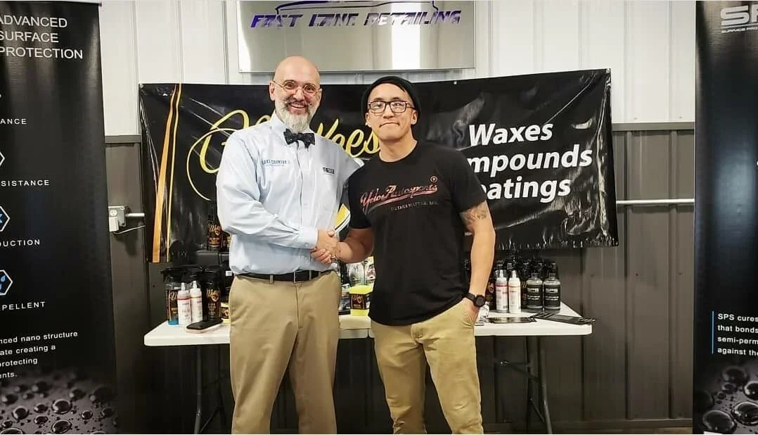 Yelo Autosports auto detailing training with Yvan Lacroix of DIY Detail