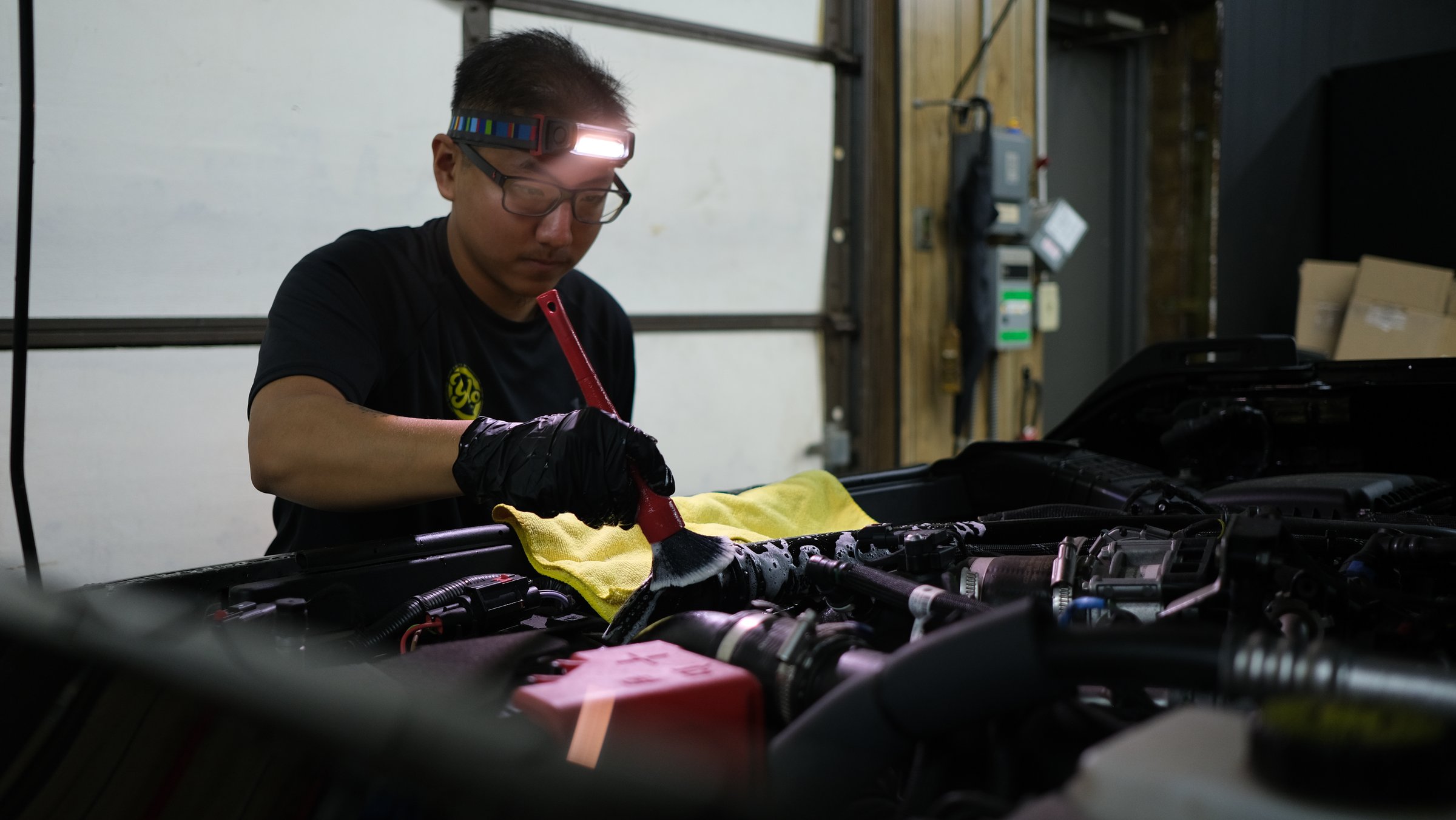 Engine bay detail and cleaning — Yelo Autosports Minneapolis
